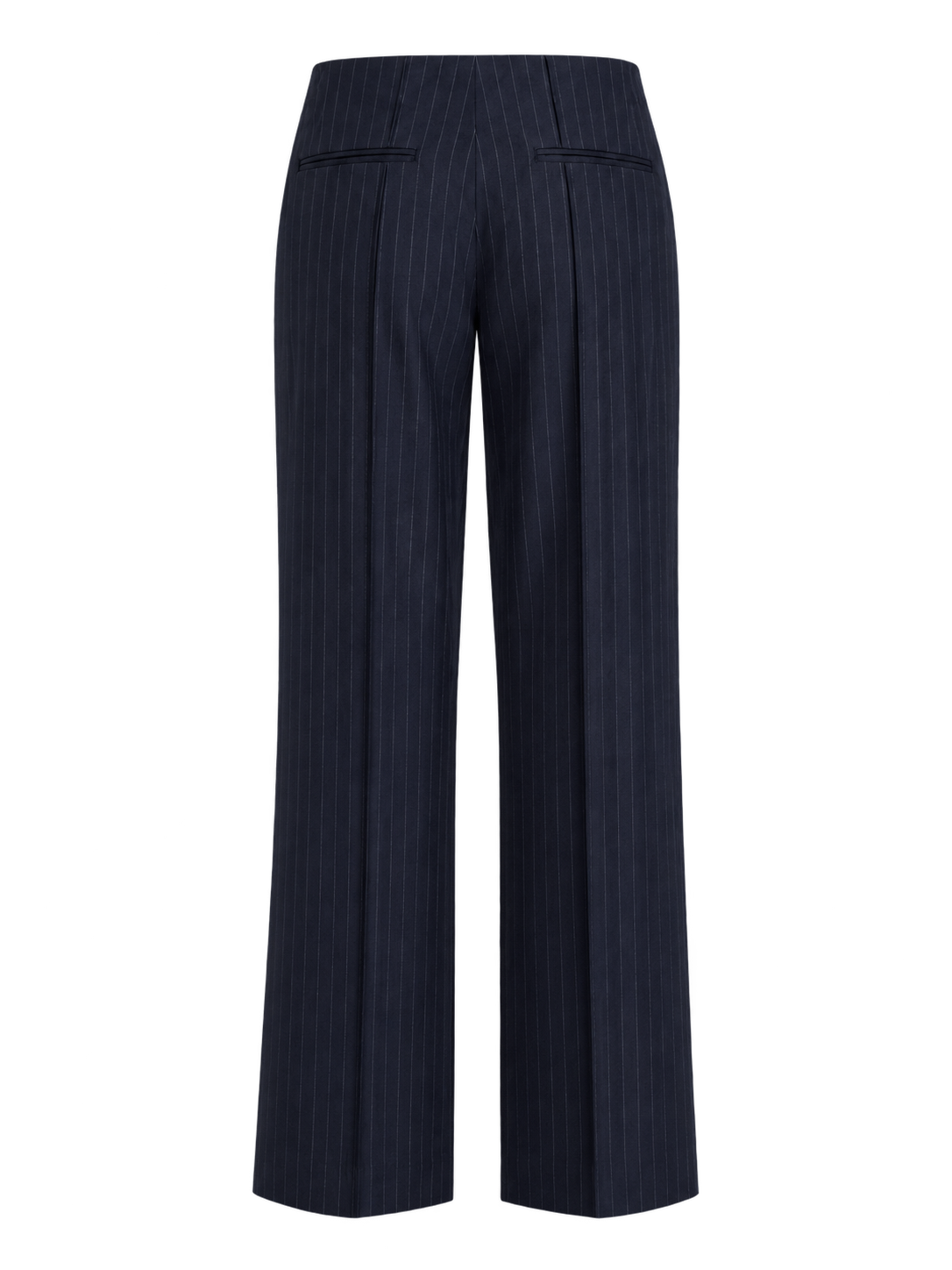 The Norman Trousers in Midnight Call, back view