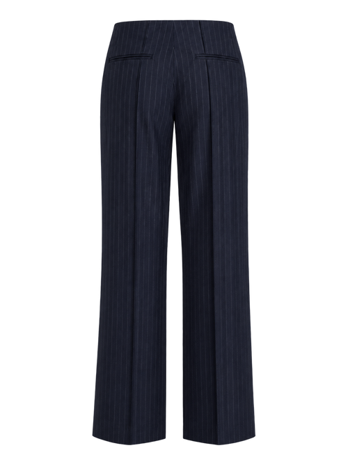 The Norman Trousers in Midnight Call, back view